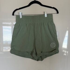 Olive Green Women's Shorts